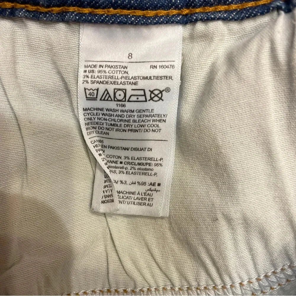 Old Navy Denim Jean Mini Skirt Size 8